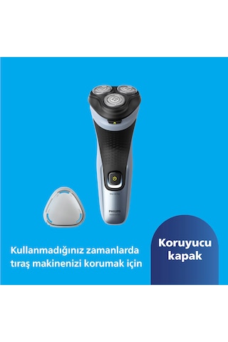 Philips 3000X Serisi Islak & Kuru Elektrikli Tiras Makinesi - X3063/00