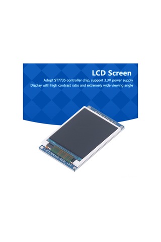Maiyame 1.8 İnç St7735 Çipli Ips Tft Lcd Ekran, 128x160 Çözünürlük, 3.3v Çalışma Voltajı, Tam Renkli Görüntüleme