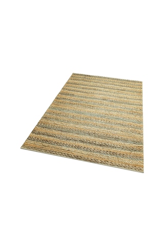Eko Halı Netra S-1103 Grey Multy Xw Farklı Örgü Dokusuna Sahip El Dokuma Naturel Jüt Hasır Halı - 170X240