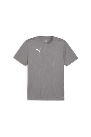 Puma Teamfinal Training Jersey Erkek Futbol Antrenman Tişörtü 65855713 Gri