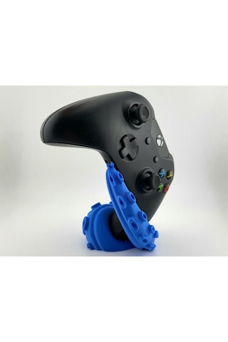 Xbox Kontrolcüsü İçin Ahtapot Temalı Stand Şık Ve Dayanıklı Mavi