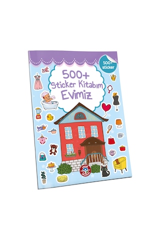 Çocuk Akademi 500+  Sticker Kitabım Serisi 4'lü Paket