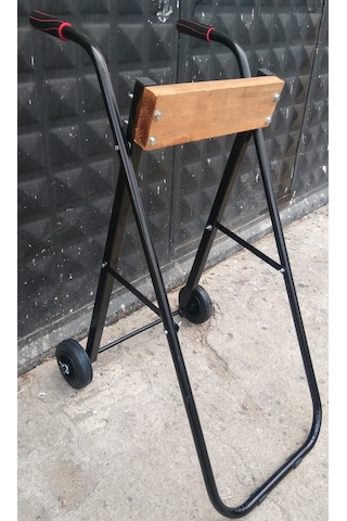 Deniz Motoru Taşıma Arabası - Çok Renkli