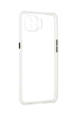 Gld-spt- Newface Oppo Reno 4 Lite Kılıf Miami Şeffaf Silikon - Şeffaf