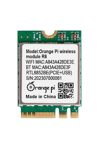 Orange Pi Wireless Module R6 Opi 5 Plus İçin