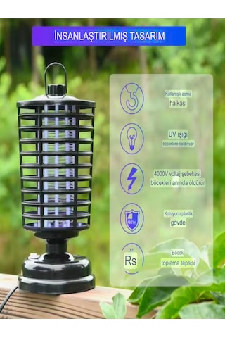 Ergonomik 3.6-4w 110-220v Askılı Sessiz Kokusuz Uv Işık Elektrikl