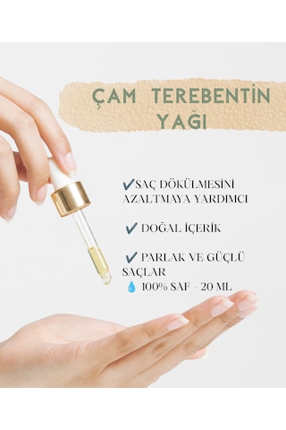 %100 Çam Terebentin Yağı 10 ML