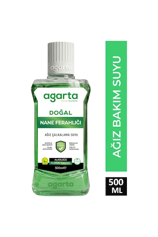 Agarta 500 ML Ağız Bakım Suyu Ferah Nefes Alkolsüz