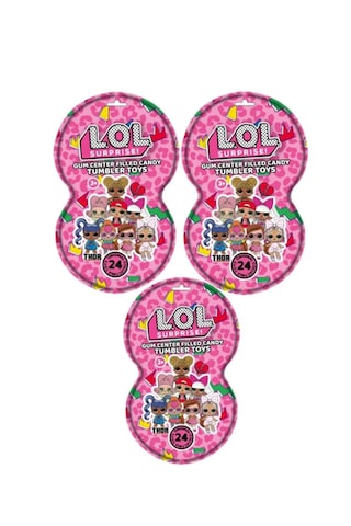 L.o.l Surprıse Hacıyatmaz Bebek Figür Çeşit Ve Şekerleme 3 Adet