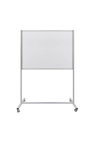 Emaye Yüzey Mobil Yazı Tahtası 90x120cm Beyaz