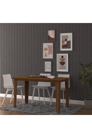 Yemek Masası Ym-01 Nevada Ceviz