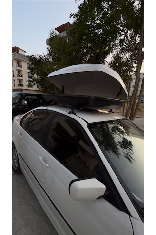 Perflex Beyaz Port Bagaj Eco 370 Litre Tek Açılır