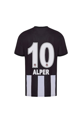 Beşiktaş Lisanslı Nostaji Forma Kişiye Özel Siyah