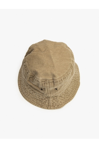 Koton Bucket Şapka Yıkamalı Bej 4sam40012aa Ekru