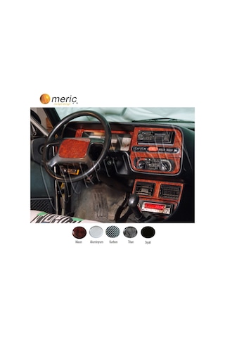 Meriç® Fiat Doğan Slx/Kartal Ön Torpido Kaplama 26 Prç 1997-2002 (530156217)