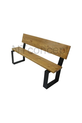 Ntconcept Ntconcept Masif Ağaç Sırtlı Bank