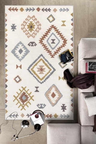 West Home Dijital Baskı Yıkanabilir Kaymaz Taban Mutfak Halısı Salon Halısı Ve Yolluk Wh 541 Multy