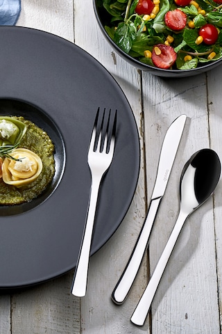 Bonna 12 Adet 23cm Çelik Yemek Bıçağı Gümüş