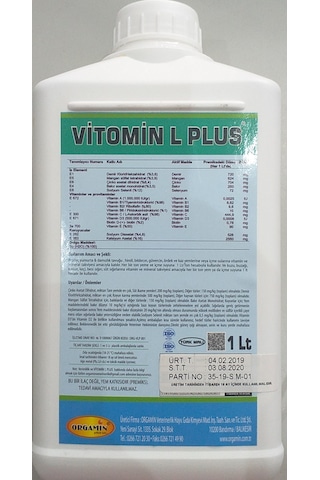 Vitomin L Plus 1 Lt