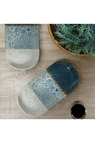 Keramika Colored Noyan Kayık Tabak 28 Cm 2 Adet 19781