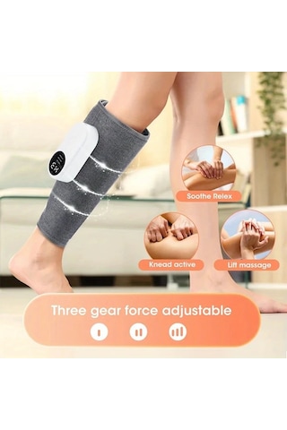 Dashanshop 1pc Kablosuz Elektrikli Bacak Masaj Aleti Şarj Edilebilir Hava Kompresyonlu Baldır Ayak Kas Gevşetme Hediye Noël Anneler Günü Babalar Günü Usb Şarj 36v Altı Altın