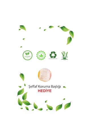 Pharma Acqua 2 Li Beyaz Bambu Diş Fırçası