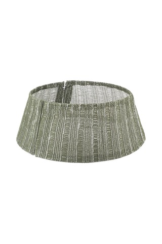 Lumy Yeşil Yılbaşı Ağaç Altı Eteği Metal 52-67 25cm