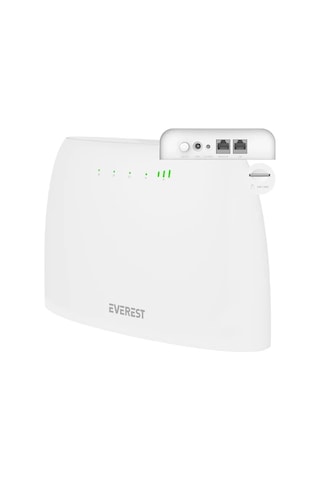 Sh Everest Ewr-4g03 4g Lte Wi-fi Router Sım Kart Girişli 300 Mbps 2.4ghz Wan/lan Portlu Kablosuz Yönlendirici Najmadd