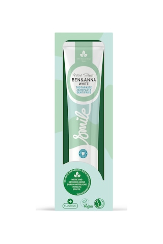 Ben & Anna Florürlü Beyazlatıcı Diş Macunu 75 Ml Parlak Görünüm Vegan