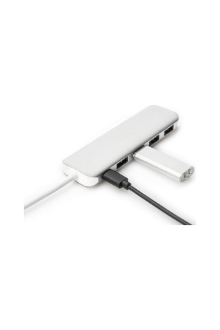 Digitus Da-70242 Type-C - 4 Port Usb 3.0 Çoklayıcı Hub (Mac,Pc)