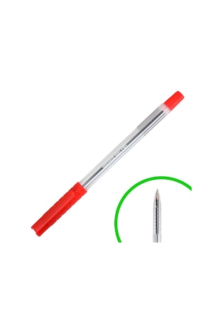 Mynote Ball Pen 0.7 MM 50'li Kutu Tükenmez Kalem - Kırmızı