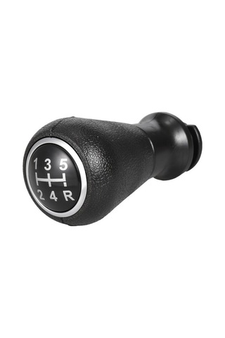 Didadodo 5 Vitesli Topuz - Siyah Kauçuk & Plastik - Peugeot İçin Uygun, Yüksek Kaliteli Siyah