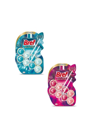 Bref Wc Deluxe Duopack Katı Tuvalet Bloğu Yasemin Manolya, 2 X 2'li Paket