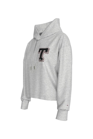 Tommy Hilfiger Tjw Crp Letterman Ho Kadın Gri Hoodie