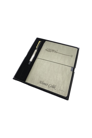 Scrikss İsme Özel Verona Defter Besmeleli + İsme Özel Besmele Ka