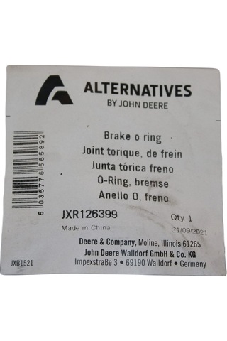 John Deere R126399 Fren Piston İç Çap Contası