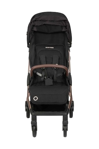 Maxi Cosi Eva Otomatik Katlanan Kompakt Bebek Arabası Essential Black Champagne