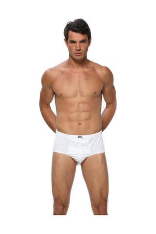 Gümüş Erkek Pamuklu Slip Külot 3006 - 12 Adet