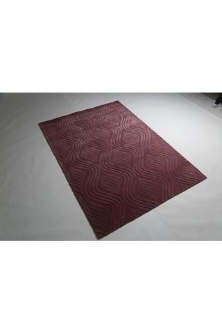 Çam Halı Emboss Jr10 Rose Modern Desen Yeni Zellanda Yünü Ve Viskon El Dokuması Halı - 160x230