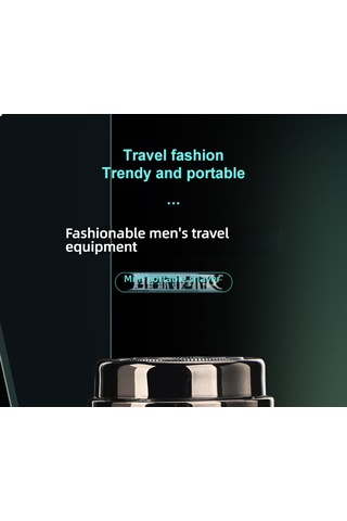 Mini Elektrikli Tıraş Makinesi, Şarjlı, Su Geçirmez, Taşınabilir Mavi