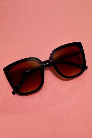 Di Caprio Dc3151brwn Kahve Gold Kare Cat Eye Kadın Güneş Gözlüğü