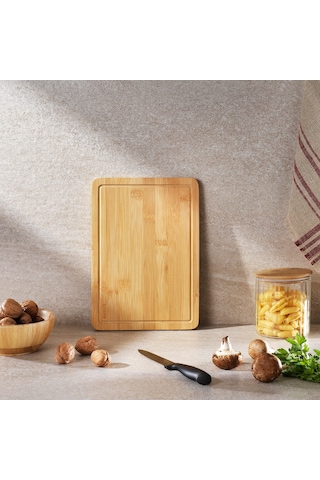 Schafer Woodart Kalın Küçük Kesme Tahtası Sarı