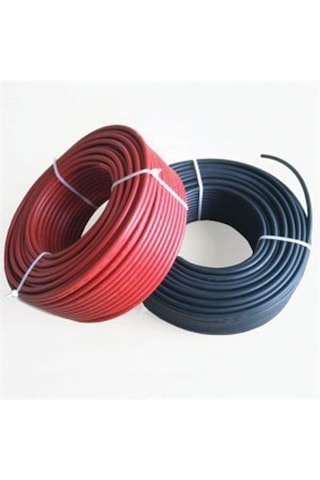 10 Mm Solar Kablo Kırmızı 10 Metre