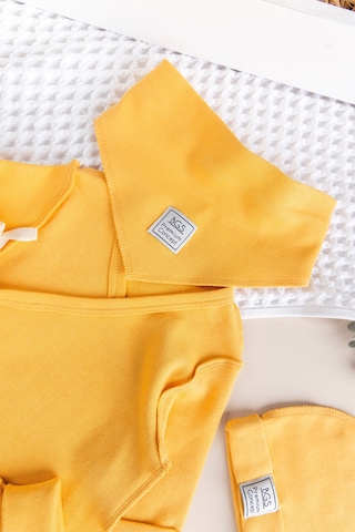 Kendinden Eldivenli Natural Bebek Hastane Çıkışı Bebek Takımı Çok Renkli