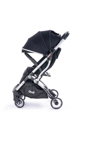 Duux Walker Tek Elle Katlanabilir Kabin Bebek Arabası Siyah