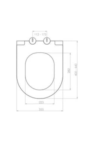 Nkp Slim Elegance Duroplast Yavaş Kapanan Klozet Kapağı - Nkp0411