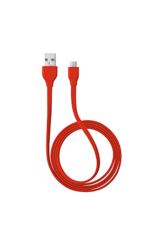 Trust 20137 Urban Flat Micro Usb 1 M Kablo Kırmızı