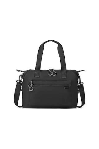 Smart Bags Ekstra Hafif Kumaş Günlük Kadın Omuz Çantası-2022-3139 Siyah