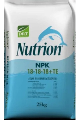 Npk Damlama Gübresi Nutrion 18+18+18+te Dengeli Bitki Besini 5kg