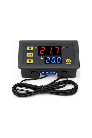 W3230 12v Dijital Termostat Mikro Bilgisayar Sıcaklık Kontrol Cihazı